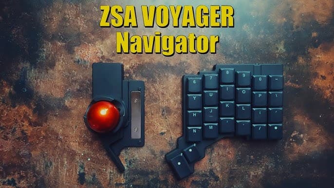 Teclado e Trackball MODULAR para quem AMA Personalização!